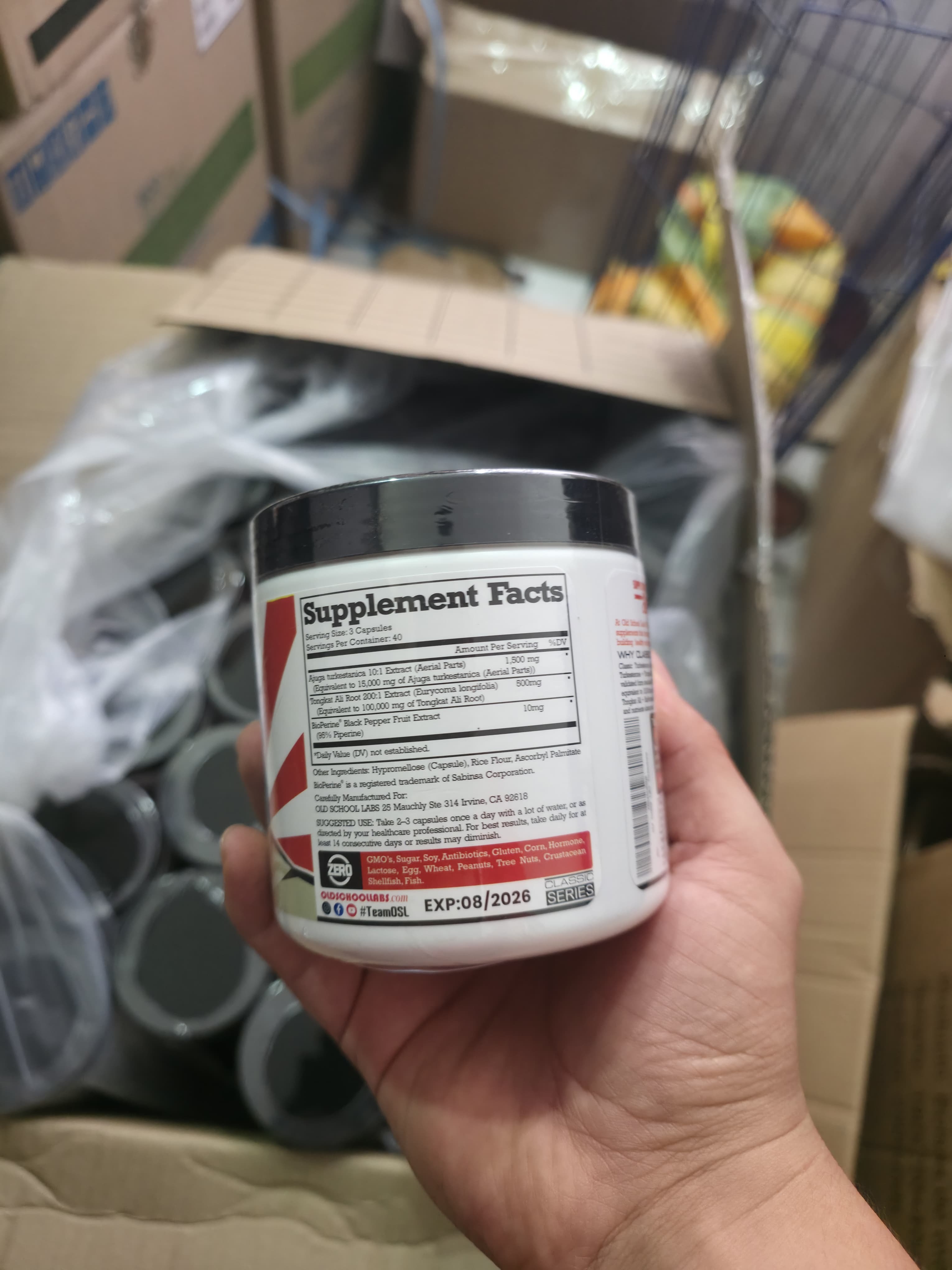 Miniatura 2 de TURKESTERONA 120 CAPS X2